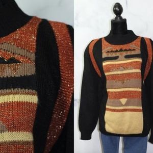 Silverleaf Gold MetallicSweater (M)